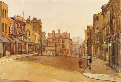 Kensington Church Street, 1892 door English School